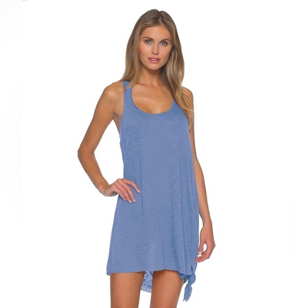 BECCA medium blue dress